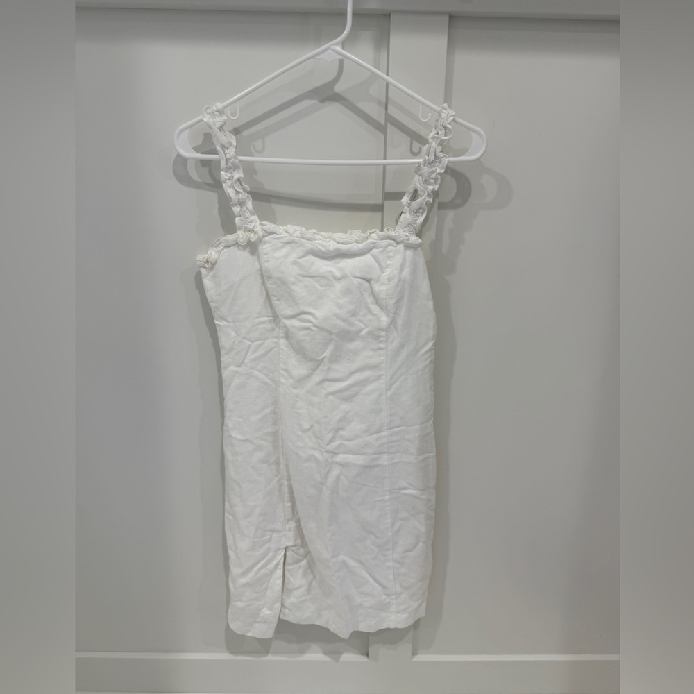 Oh Polly White slip dress
